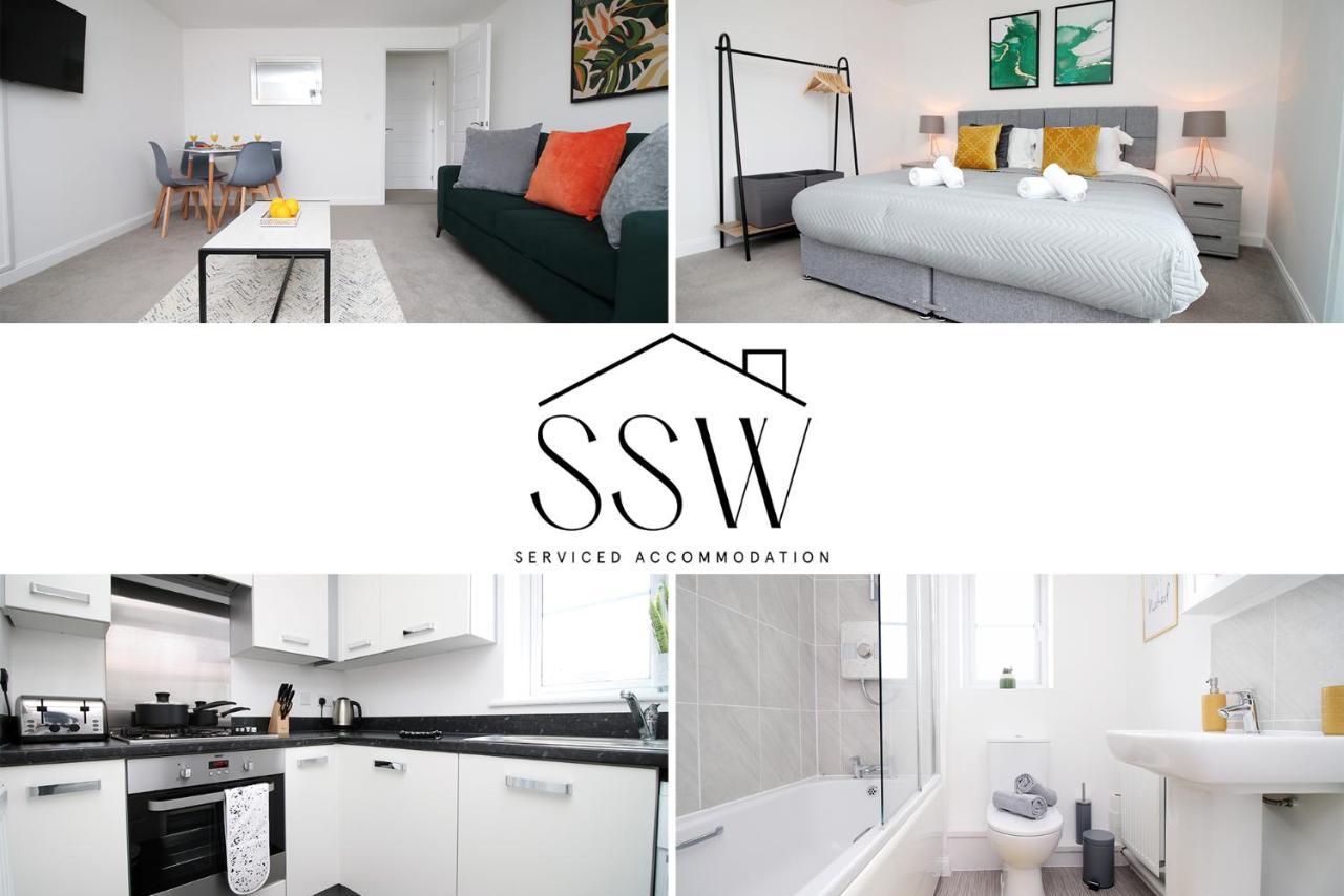 No 43 Stadium Views By Ssw - 2Br, Parking, Sleeps 4, 3Min Walk To Stadium, 10Min Drive To City Centre, Marina And Close To M4 Morriston Ngoại thất bức ảnh
